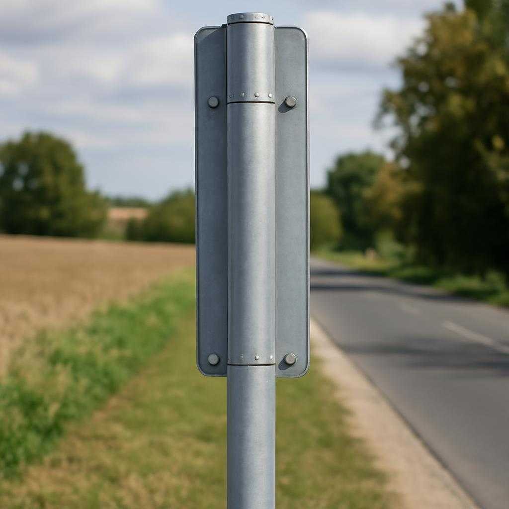 столб для знака дорожного